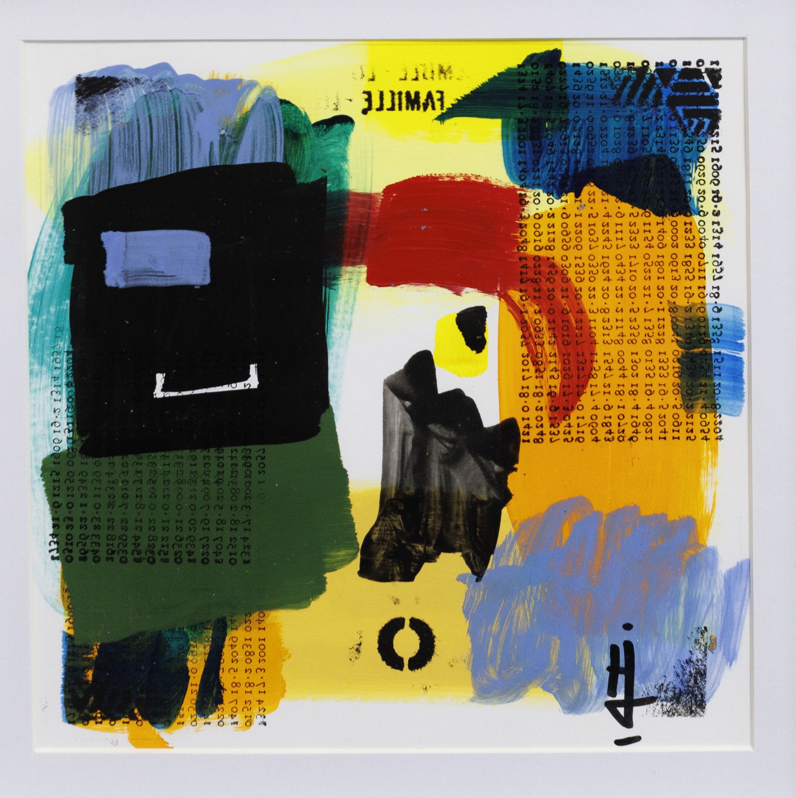 Hervé Jonas, Cab - Composition graphique abstraite Hervé Jonas, Cab - Composition graphique abstraite