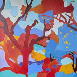 Painting, Les bleus de l'automne, Autonne