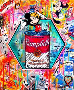 Peinture, Mickey X Campbell's, Priscilla Vettese