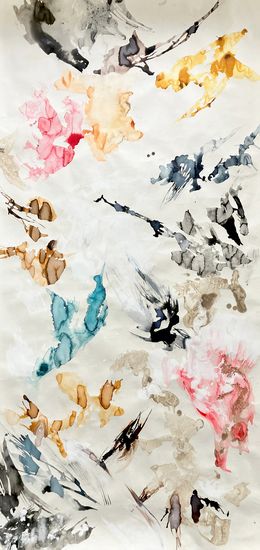 Peinture, Liquid Life N7, Rosario Briones
