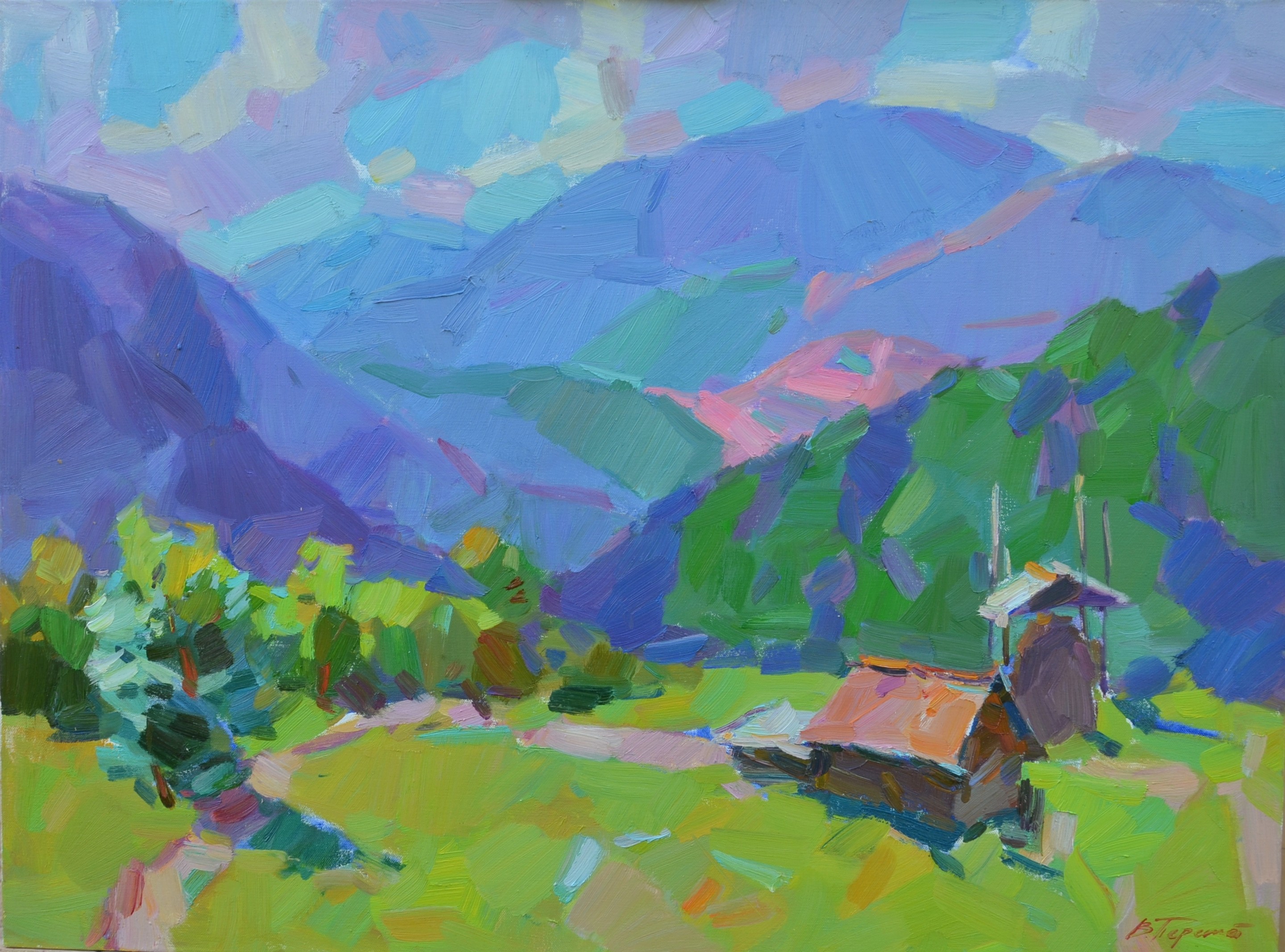 Pereta Vyacheslav, Spring in the Carpathians Pereta Vyacheslav, Spring in the Carpathians
