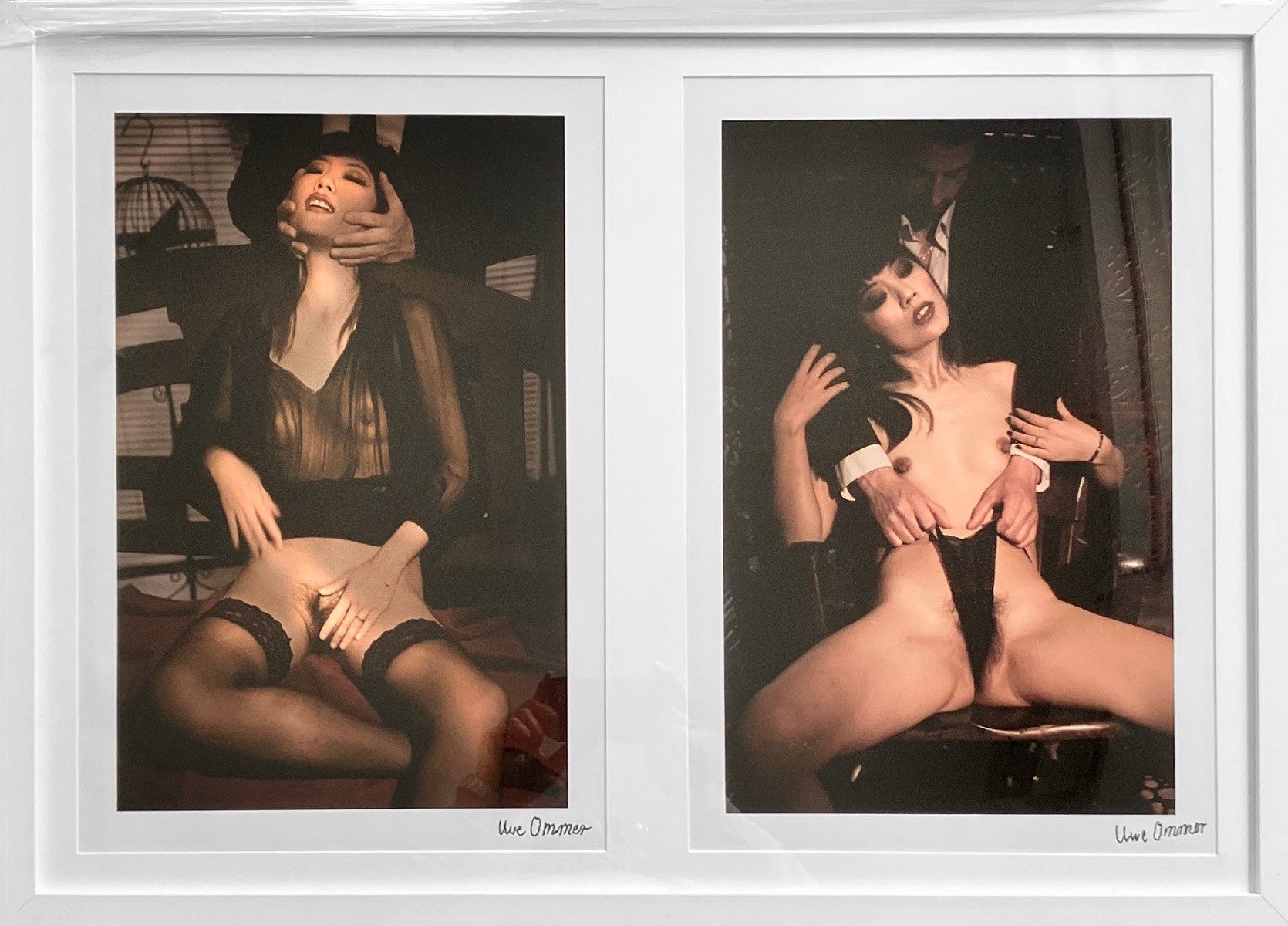 Uwe Ommer, Set of 2 Aventure d'une libertine Photographs. From The Secret Album Series Uwe Ommer, Set of 2 Aventure d'une libertine Photographs. From The Secret Album Series