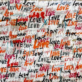 Gemälde, Street Love 43, Mercedes Lagunas