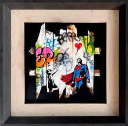 Peinture, Superman & The Balloon Girl, Onemizer