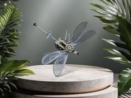 Sculpture, The Futuristic Dragonfly, Aghvan Sahakyan