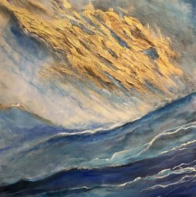 Gemälde, Stormy Sunset, Mitra Deldar