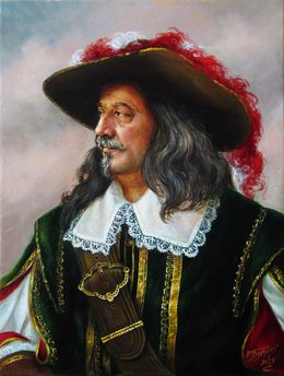 Painting, Devotion to Duty (Based on A. Dumas's The Three Musketeers), Bulat Valeriy