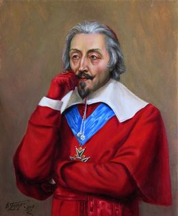 Painting, Richelieu (Based on A. Dumas's The Three Musketeers), Bulat Valeriy