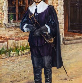 Painting, I Rarely Laugh (Based on A. Dumas's The Three Musketeers), Bulat Valeriy