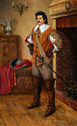 Gemälde, I Will Carry Out My Plan (Based on A. Dumas's The Three Musketeers), Bulat Valeriy