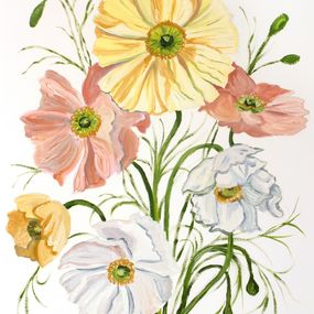 Painting, Poppies No. 7, Elizabeth Becker