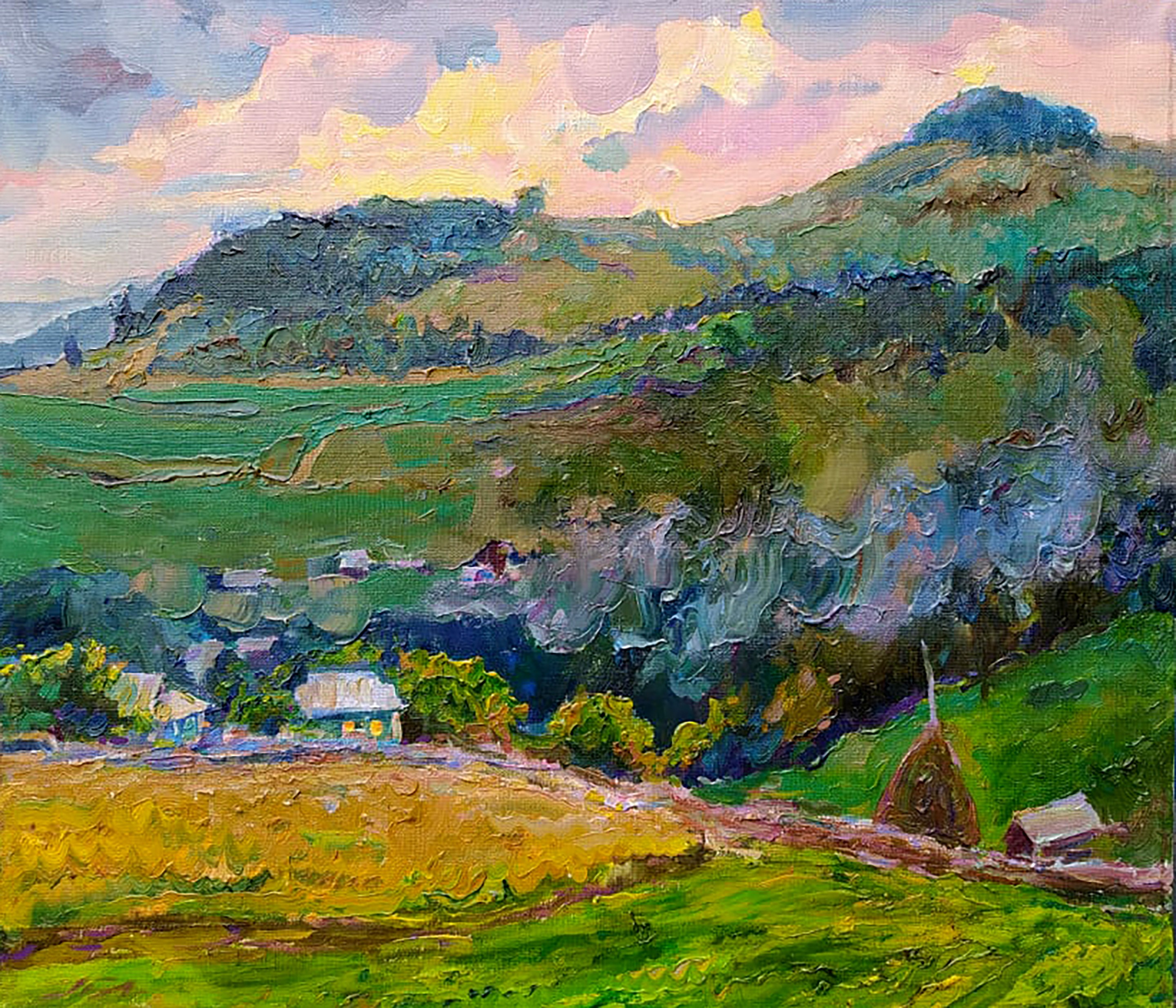 Pavlenko Leonid, Evening in the Mountain Pavlenko Leonid, Evening in the Mountain