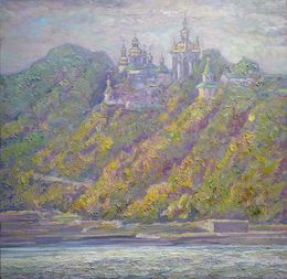 Painting, View of the Lavra, Pavlenko Leonid