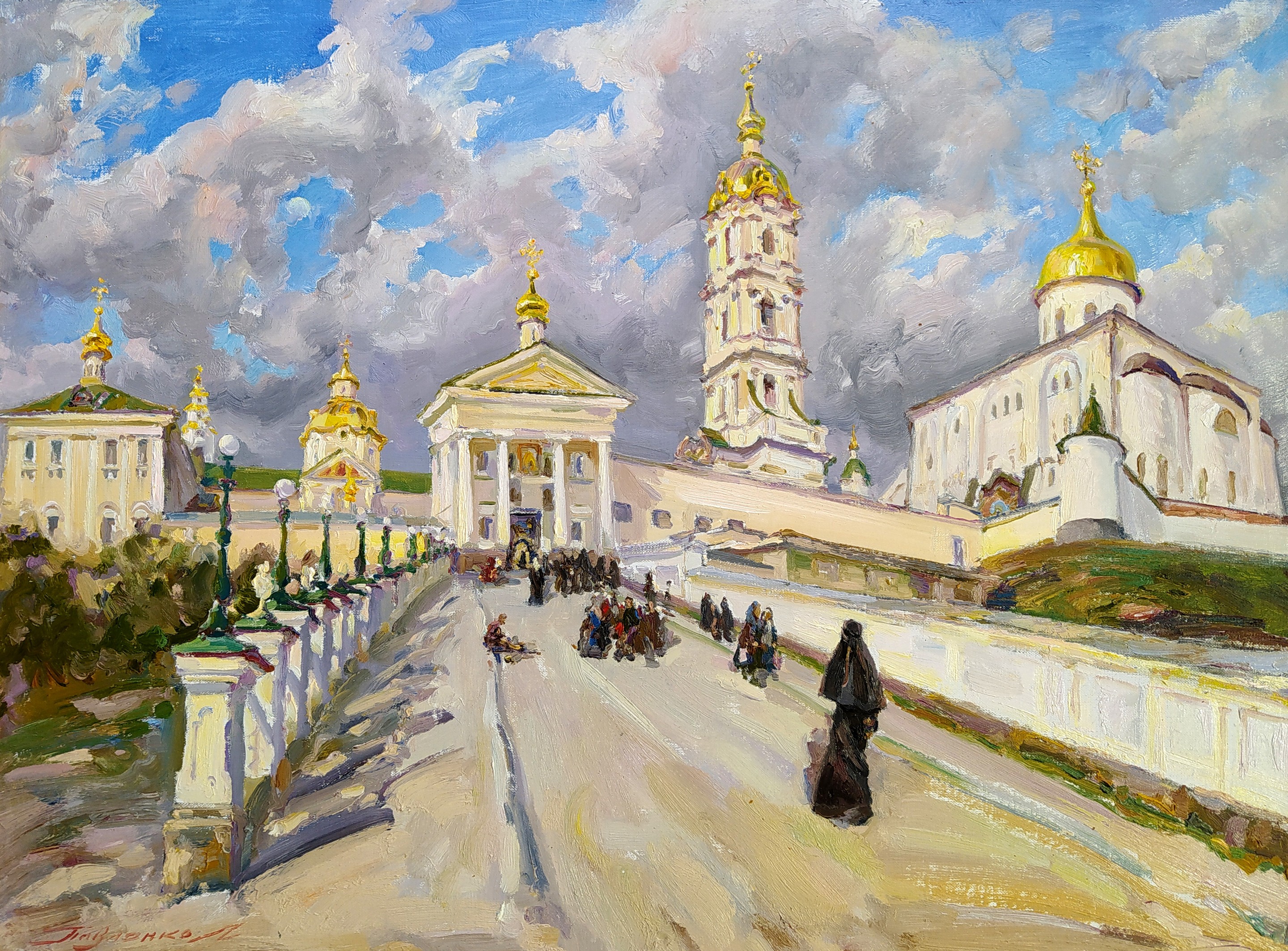 Pavlenko Leonid, Entrance to the Lavra Pavlenko Leonid, Entrance to the Lavra
