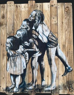 Peinture, Jeu caché, Véronique Baleste