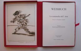 Drucke, Comédie italienne, coffret de lithographies originales, Claude Weisbuch
