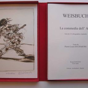 Print, Comédie italienne, coffret de lithographies originales, Claude Weisbuch