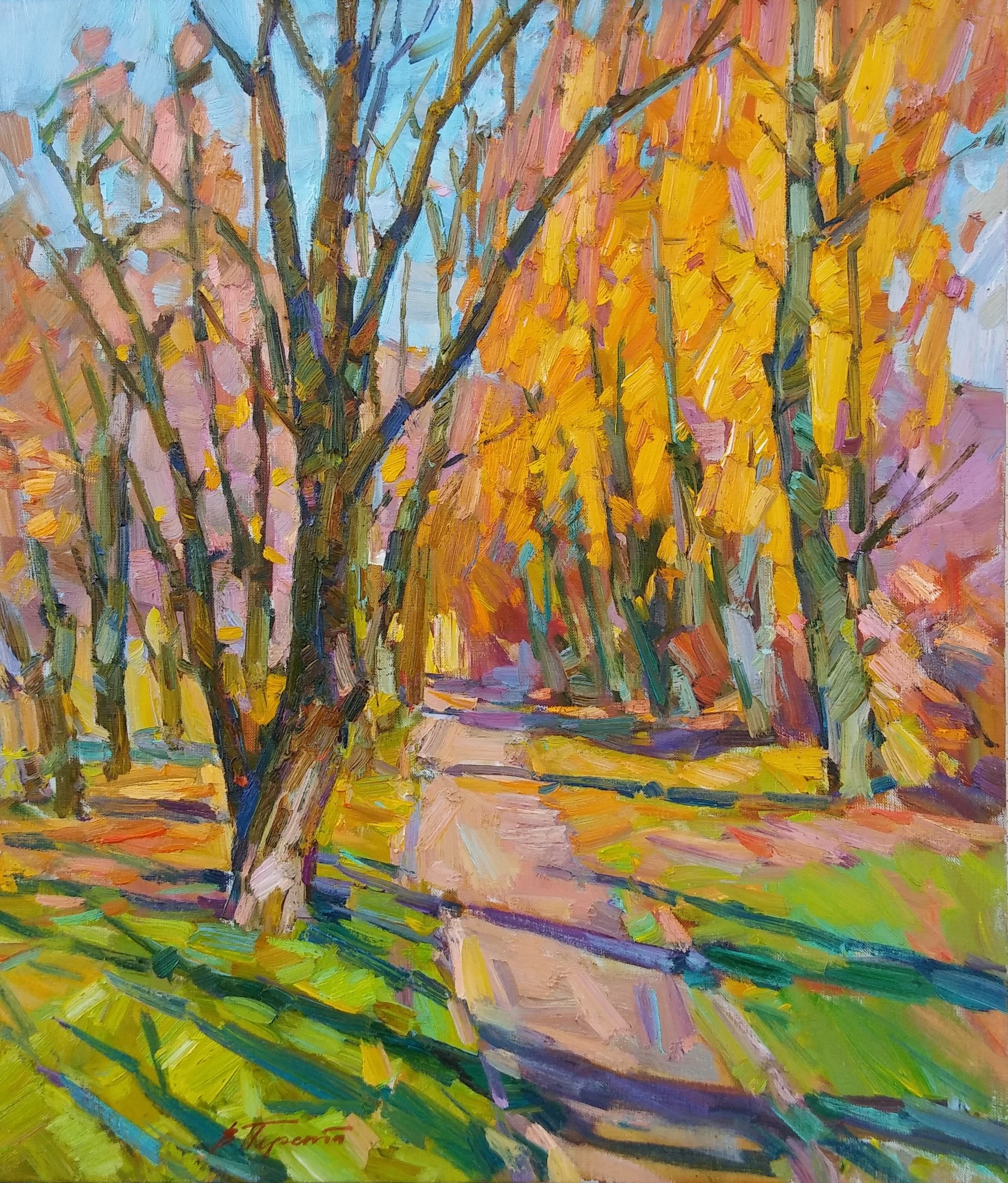 Pereta Vyacheslav, Morning in the park Pereta Vyacheslav, Morning in the park