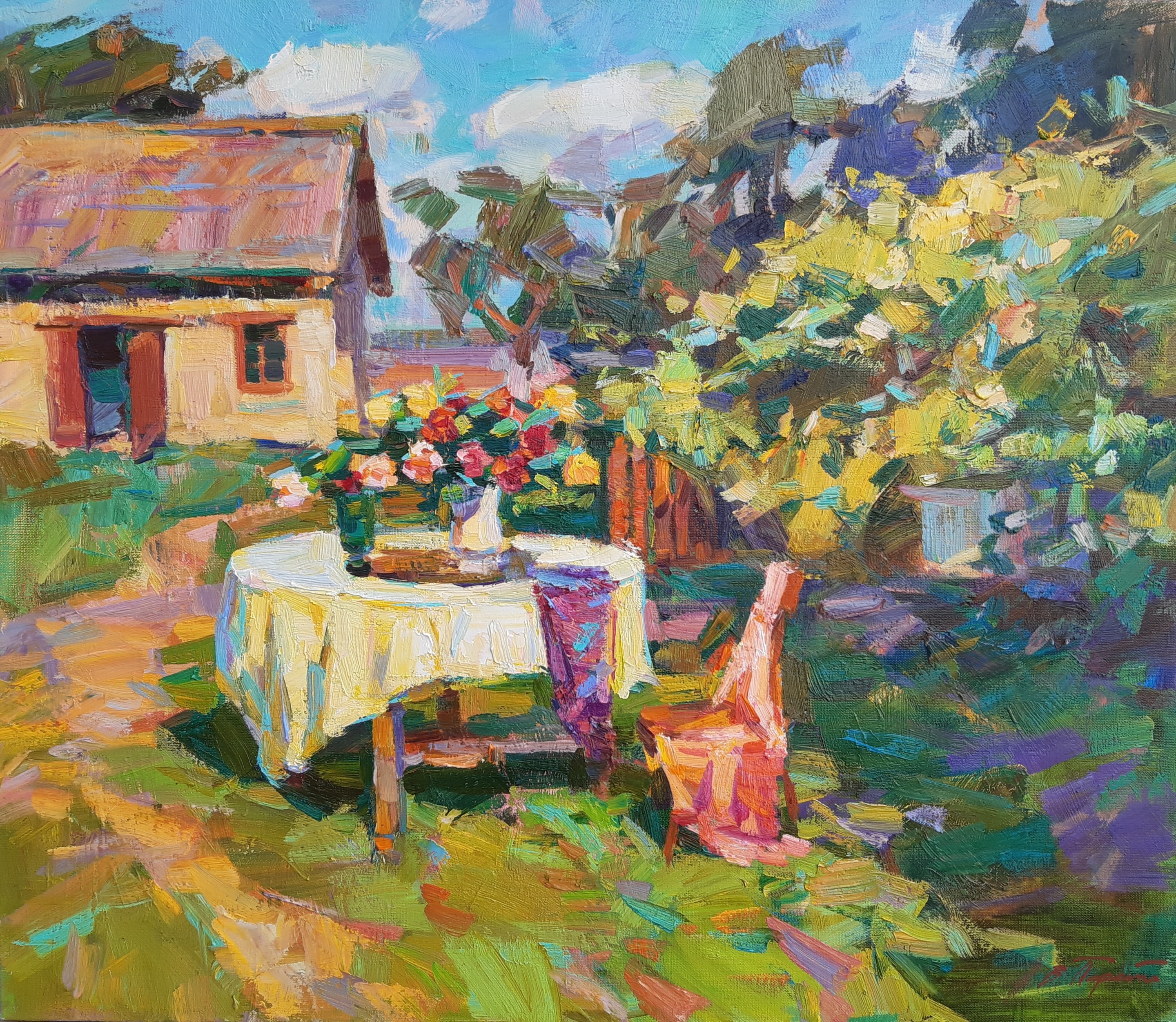 Pereta Vyacheslav, Summer in the village Pereta Vyacheslav, Summer in the village