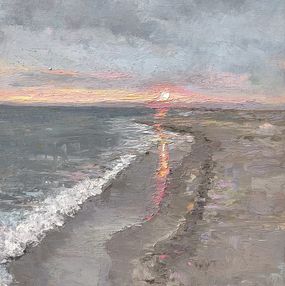 Peinture, Sunset on the beach, Kamo Ohanyan