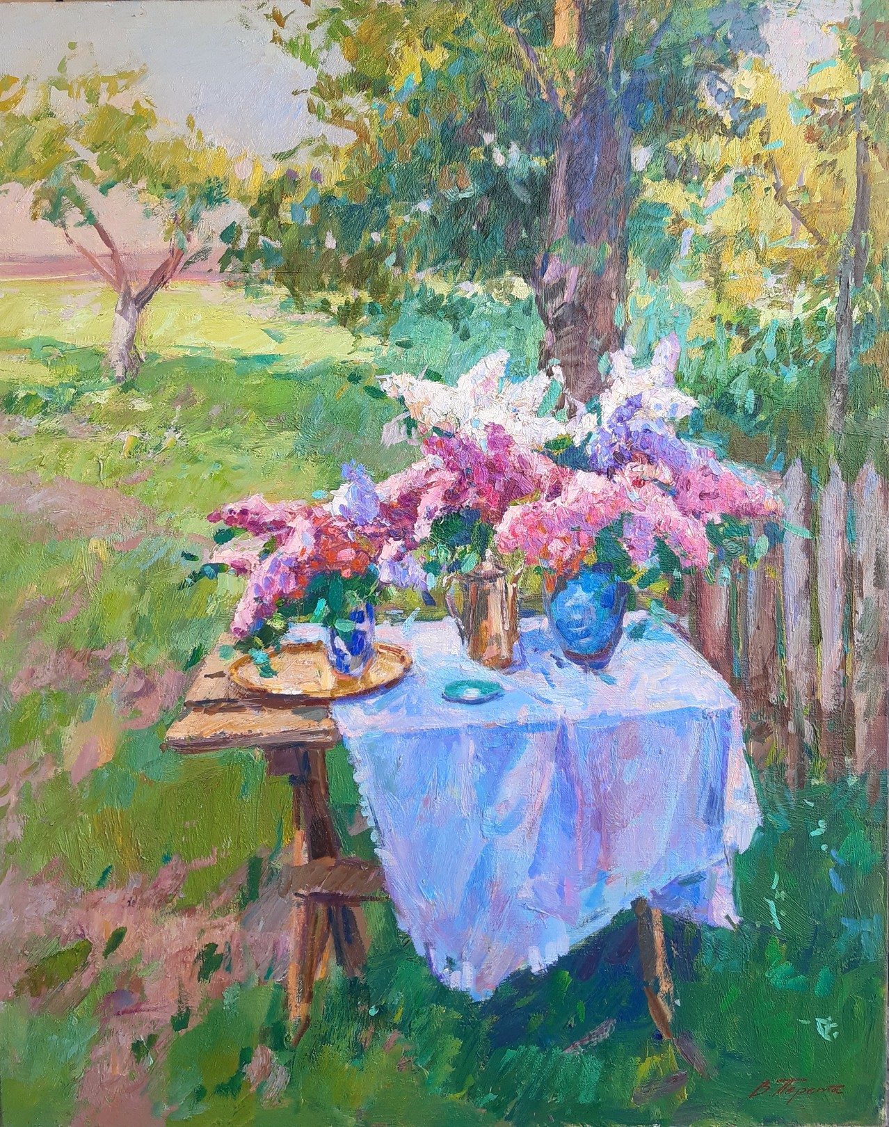 Pereta Vyacheslav, Lilac on the table Pereta Vyacheslav, Lilac on the table