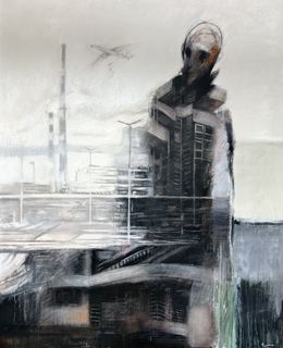 Peinture, The City Under Shadow, Guy Ghazanchyan