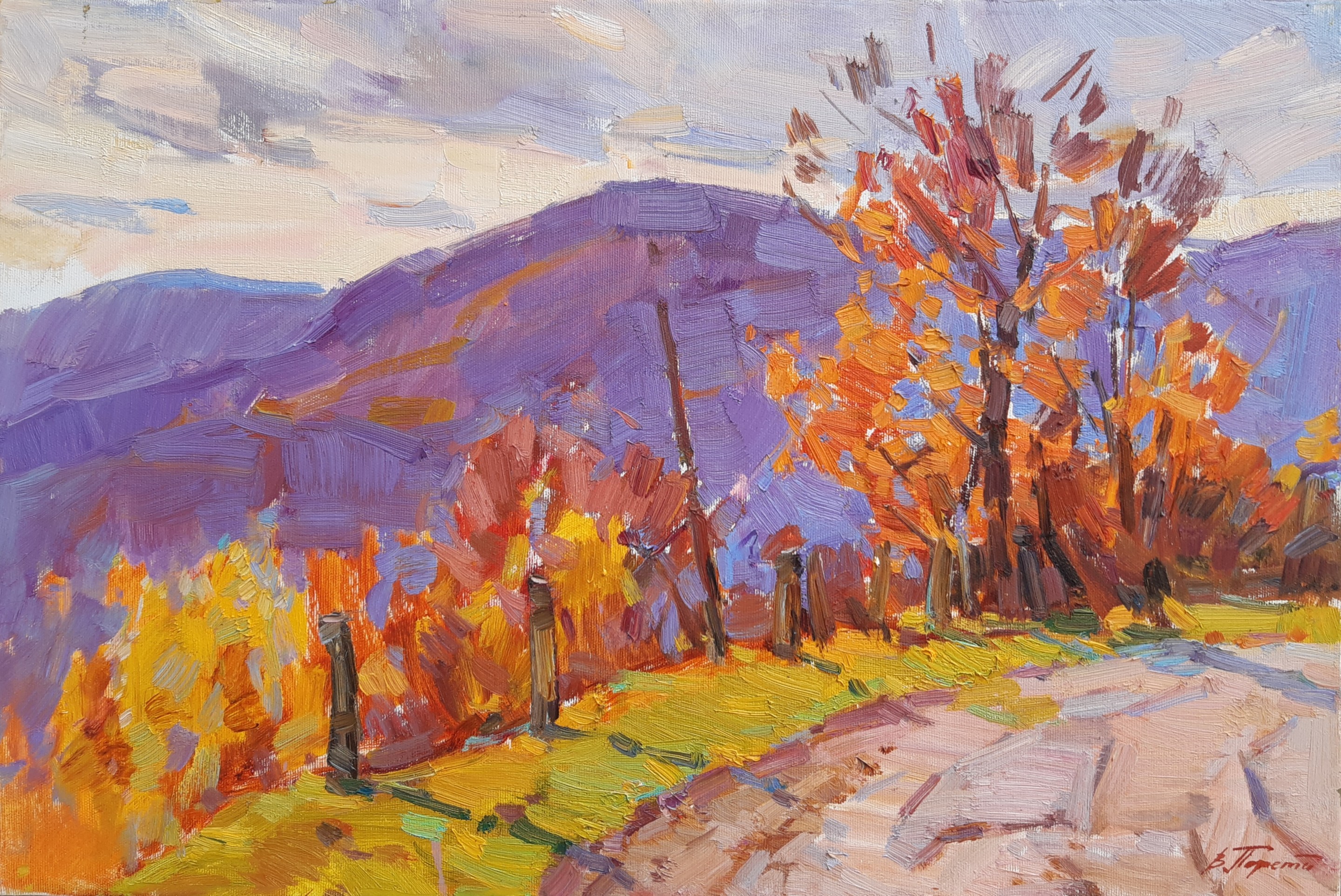 Pereta Vyacheslav, Road in the mountains Pereta Vyacheslav, Road in the mountains