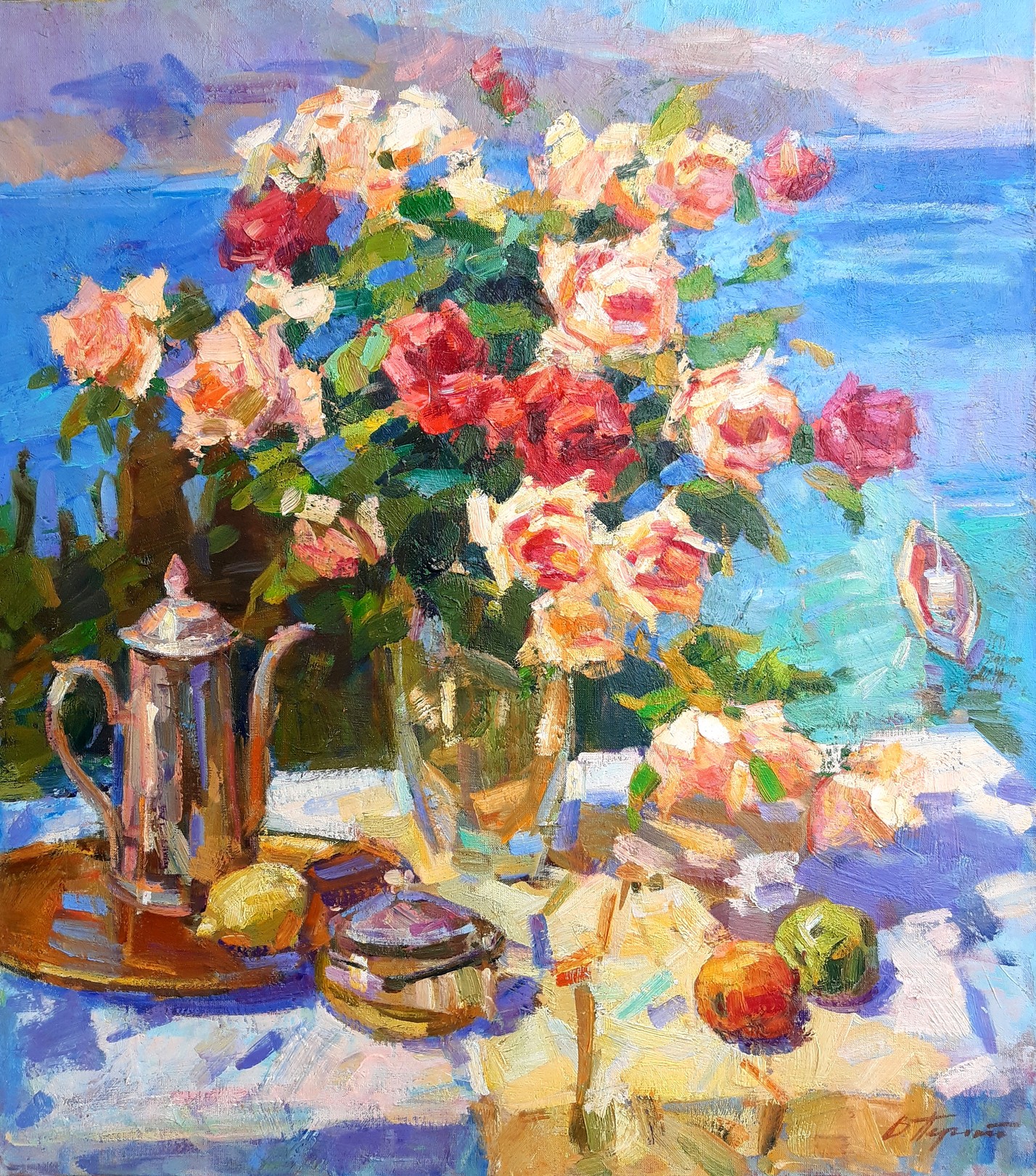 Pereta Vyacheslav, Roses by the sea Pereta Vyacheslav, Roses by the sea