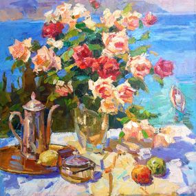 Gemälde, Roses by the sea, Pereta Vyacheslav
