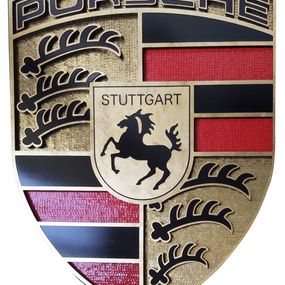 Sculpture, Porsche Mania, Qaligraf