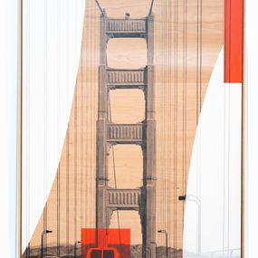 Gemälde, On the Golden Gate (San Francisco), Laurent Minguet