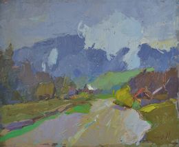 Painting, Cold Day, Alexander Shandor