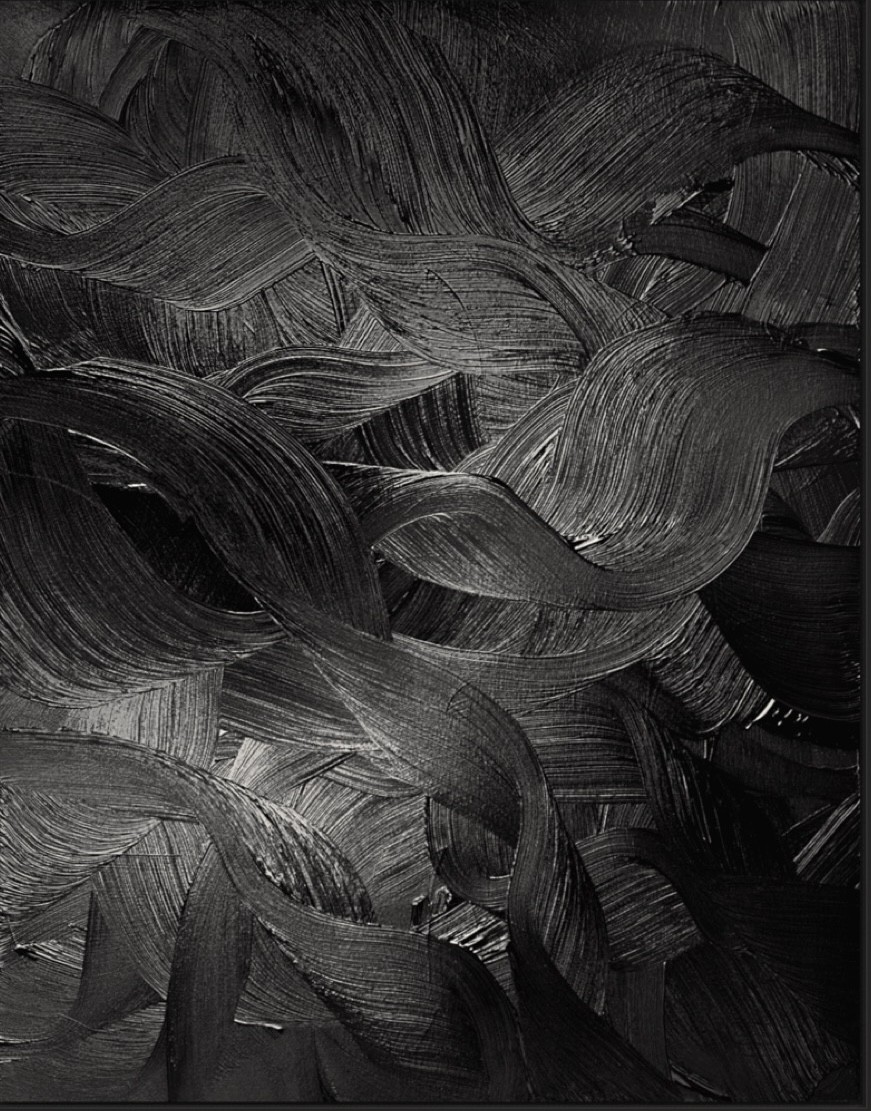 Anaïs LF, Hommage à Soulages - Les vagues Outrenoires, Absorption - N°12 Anaïs LF, Hommage à Soulages - Les vagues Outrenoires, Absorption - N°12