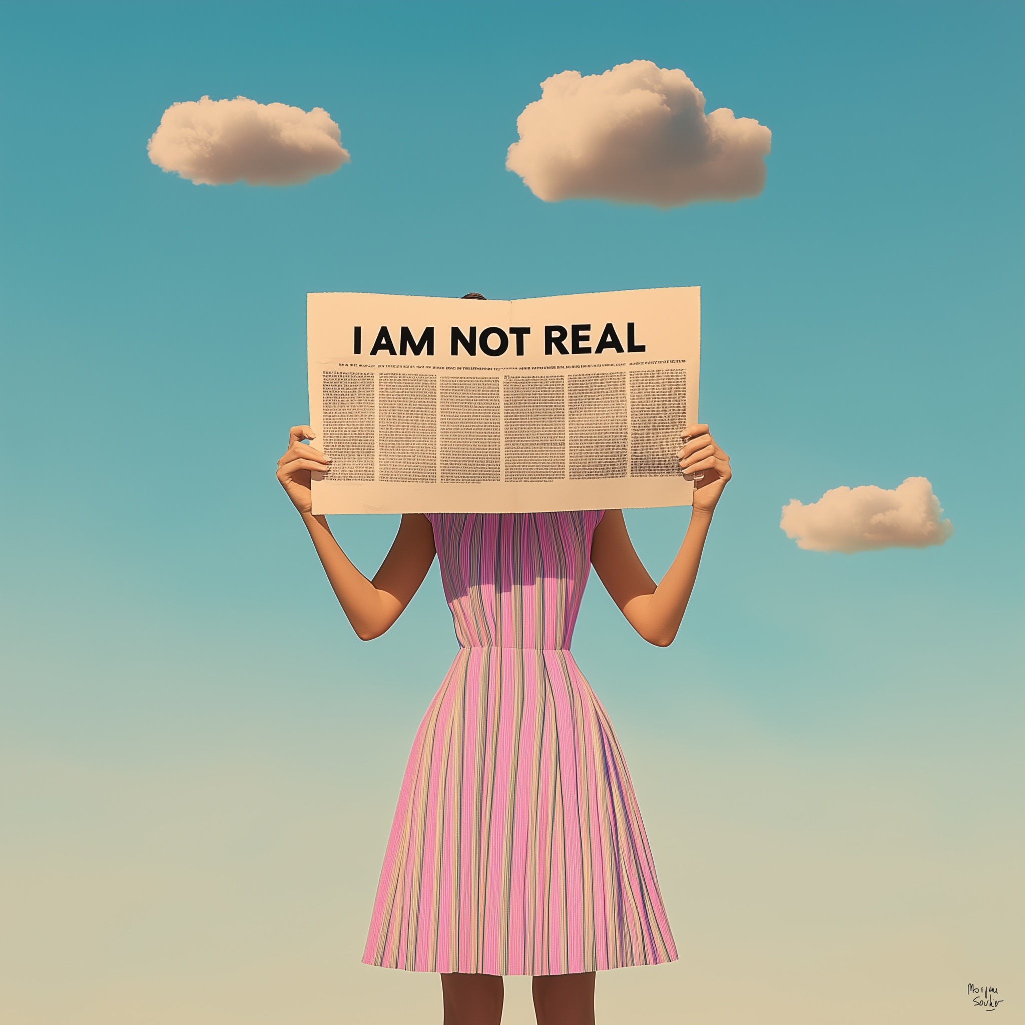 Morgane Soulier, I am not real Morgane Soulier, I am not real