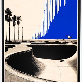 Drucke, Alone in Venice Beach - Los Angeles, Laurent Minguet