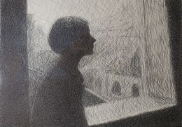 Zeichnungen, By The Window (PEN 06), Atom Hovhanesyan