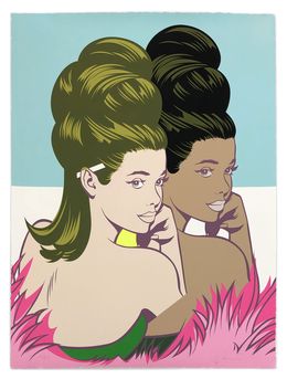Édition, Betty (C), large hand signed screen print, Pose