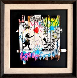 Peinture, Bart & balloon girl, Onemizer