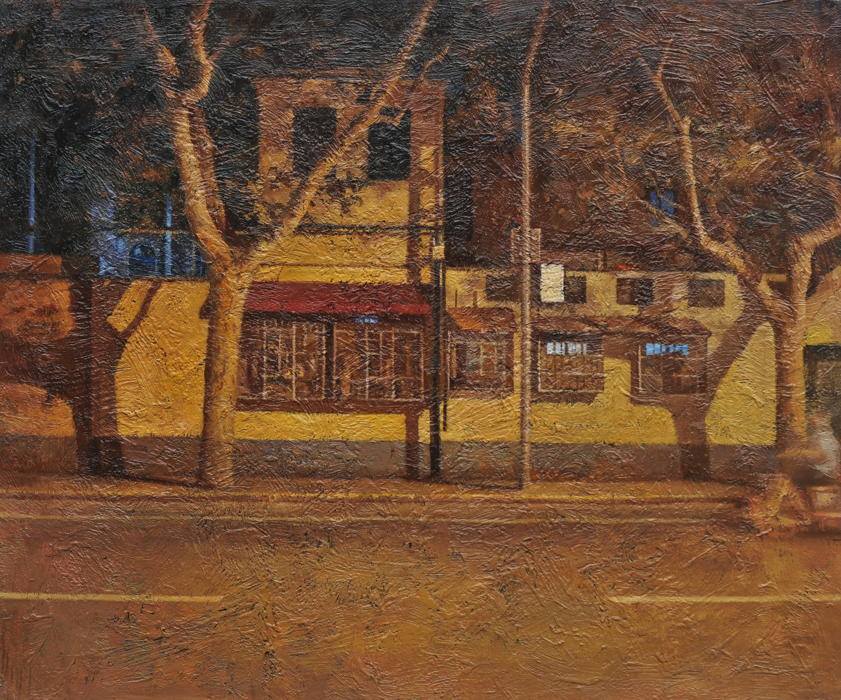 Zhen Hao He, Série : Le soir - 2ème tableau Zhen Hao He, Série : Le soir - 2ème tableau