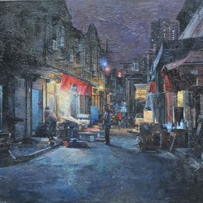 Painting, Série : Le soir - 7ème tableau, Zhen Hao He