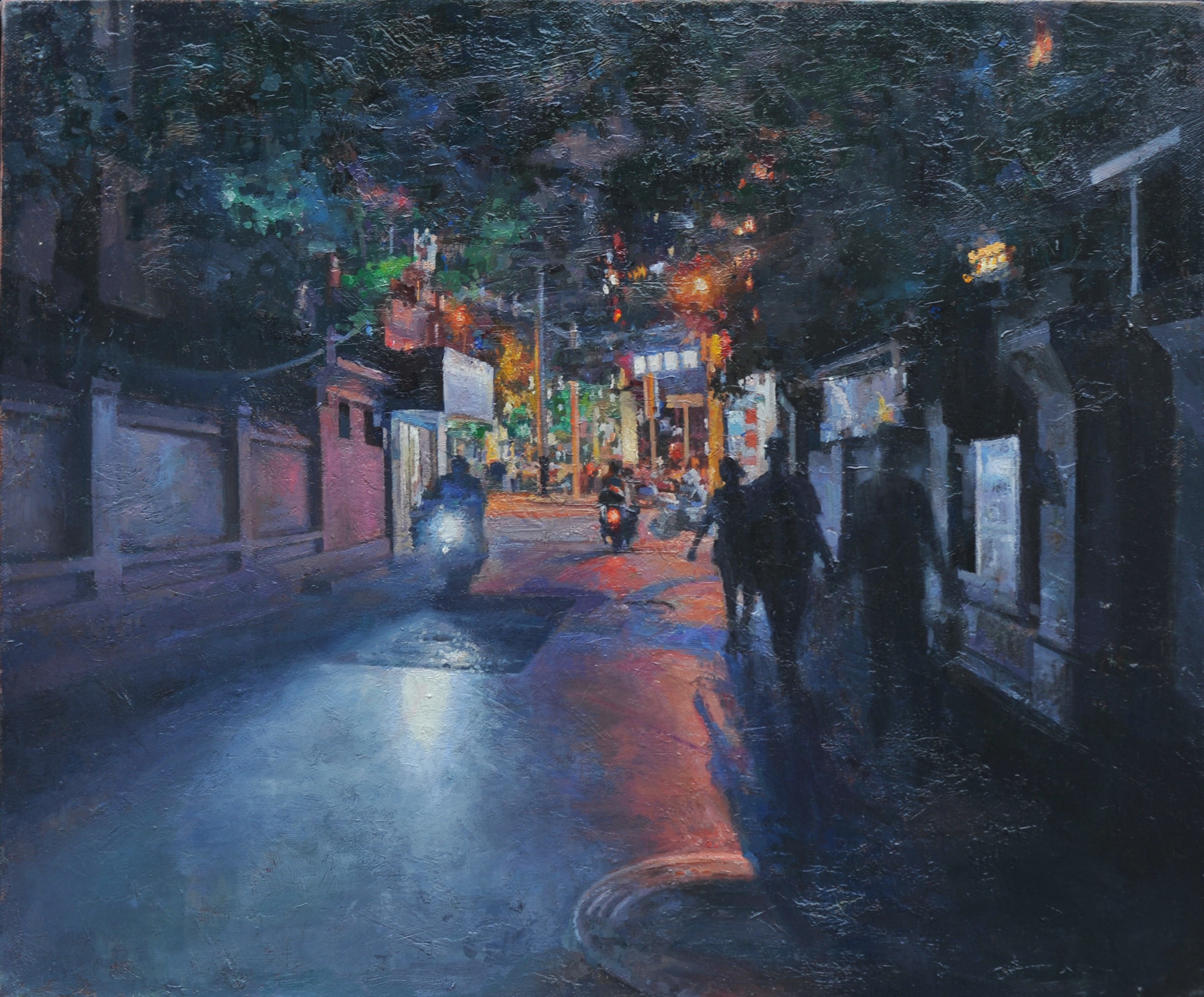Zhen Hao He, Série : Le soir - 8ème tableau Zhen Hao He, Série : Le soir - 8ème tableau