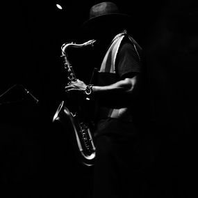 Photographie, Saxophoniste, Jean-Guy Nakars