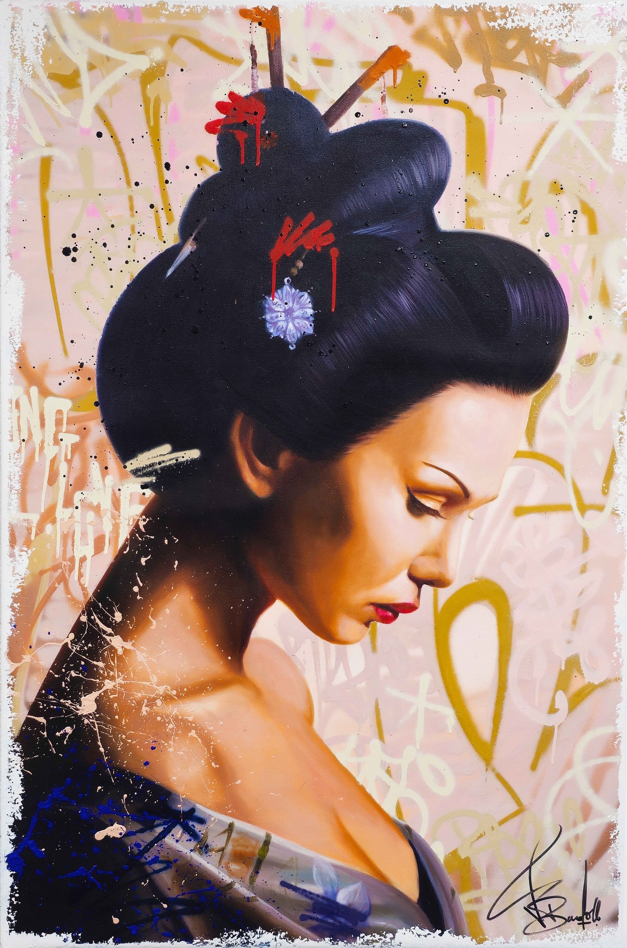 Vincent Bardou, Geisha Street Art Vincent Bardou, Geisha Street Art