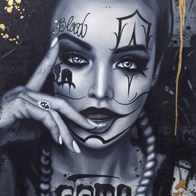 Painting, Bad Girl, Vincent Bardou
