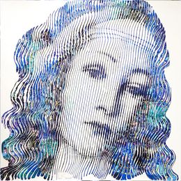 Painting, Madonna Boticelli, Virginie Schroeder