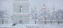 Pintura, Snow Covered Church, Pavlenko Leonid