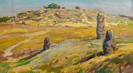 Painting, Stone Grave, Pavlenko Leonid