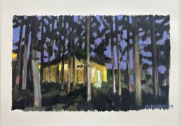 Painting, La nuit, Jin Han