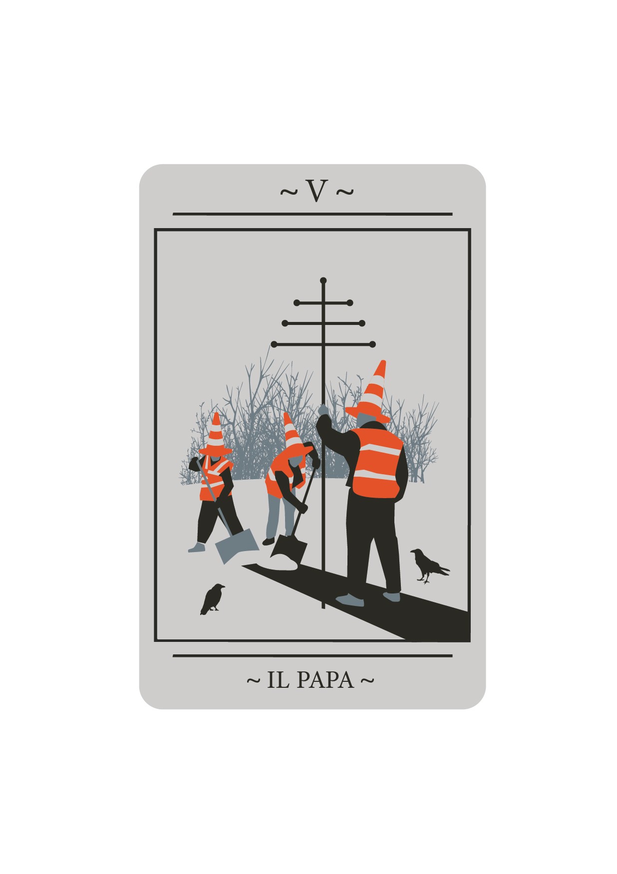 Konstantin Kornakov, Le Pape (The Hierophant) Konstantin Kornakov, Le Pape (The Hierophant)