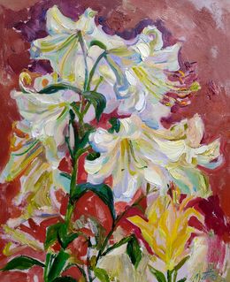 Painting, Lilies, Pavlenko Leonid